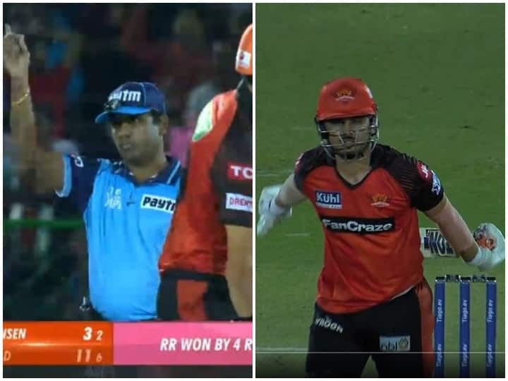 RR vs SRH, IPL 2023 : अटीतटीच्या लढतीत हैदराबादने राजस्थानचा चार विकेटने पराभव केला. अखेरच्या दोन षटकात रंगलेला थरार हैदराबादने जिंकला.