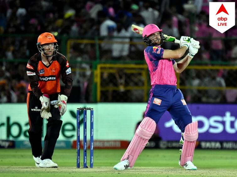 IPL 2023 RR vs SRH Innings Highlights: Rajasthan Royals give target of 215 runs against Sunrisers Hyderabad RR vs SRH Innings Highlights: বিধ্বংসী বাটলার, হায়দরাবাদের বিরুদ্ধে রাজস্থান তুলল ২১৪/২