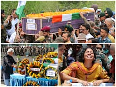 Rajouri Encounter: Kin Bids Tearful Adieu, Army Pays Tributes To 5 Jawans Martyred In IED Explosion — Photos