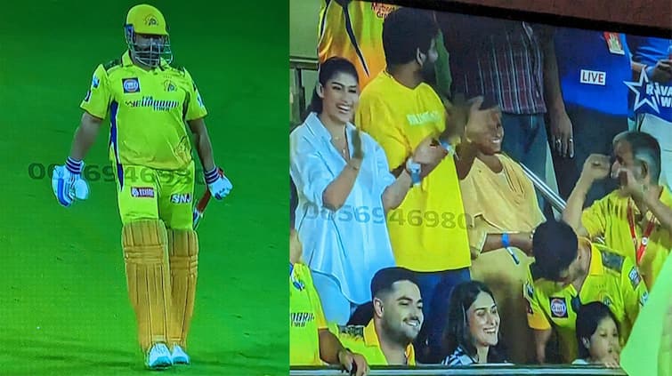 Nayanthara-Vignesh Shivan seen in the IPL match Dhoni entry received loud applause -ipl-2023-csk-vs-mi-match IPL 2023: ਆਈ.ਪੀ.ਐੱਲ ਮੈਚ 'ਚ ਨਜ਼ਰ ਆਏ ਨਯਨਤਾਰਾ-ਵਿਗਨੇਸ਼ ਸ਼ਿਵਨ, ਧੋਨੀ ਦੀ ਐਂਟਰੀ 'ਤੇ ਵਜਾਇਆਂ ਜ਼ੋਰਦਾਰ ਤਾੜੀਆਂ  