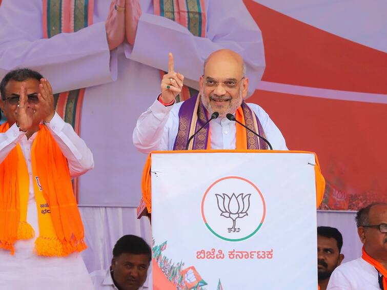 Karnataka Elections 2023 ATM For Them, They Brought Bajrang Bali To Election Battlefield Amit Shah Lambasts Congress In Hunagunda Karnataka ATM For Congress, They Brought Bajrang Bali To Election Battlefield: Amit Shah In Bagalkote