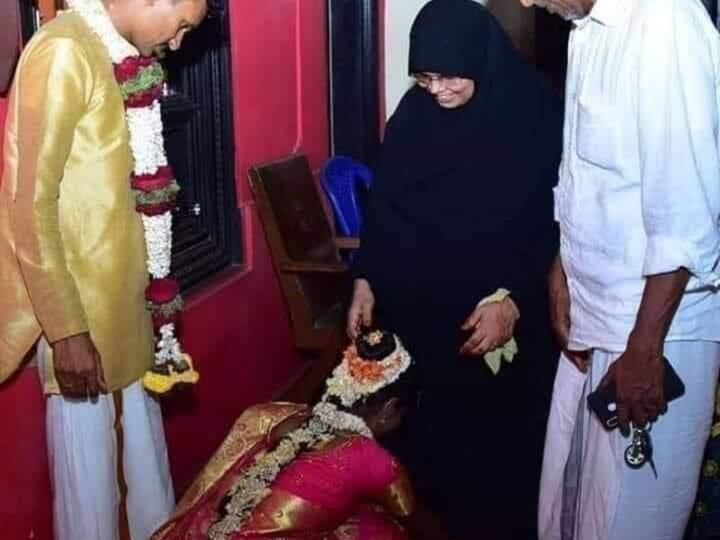 Muslim couple adopted a Hindu girl and got her married with full Hindu customs హిందూ అమ్మాయిని దత్తత తీసుకున్న ముస్లిం దంపతులు, హిందూ సంప్రదాయం ప్రకారమే పెళ్లి
