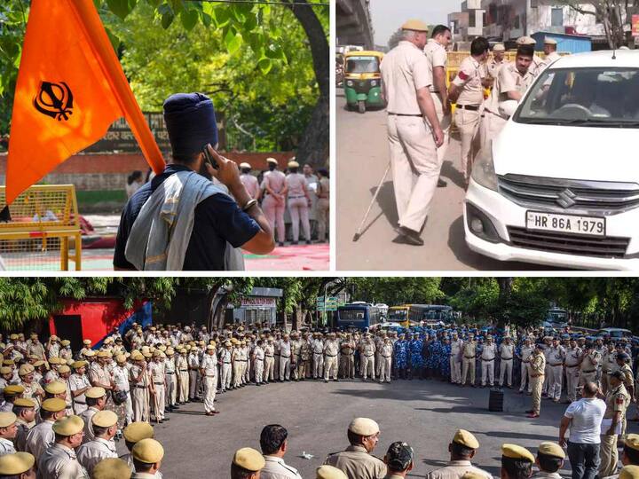 Wrestlers' Protest: Delhi Police increased tight security near Jantar Mantar as farmers began arriving in the national capital to join the wrestling protestors. Here is a look at it.