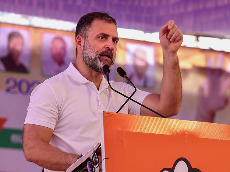 Karnataka Assembly Elections 2023 Congress leader Rahul Gandhi Slams BJP Over Corruption Charges 'Modi Ji, Which Engine Got How Much Of 40%': Rahul Gandhi Slams BJP Over Corruption Charges