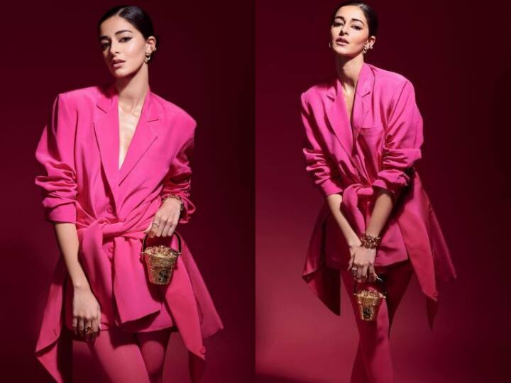 Ananya Panday Trolled for her bucket style bag trollers said ab daal makkhani milegi Ananya Panday Trolled: बाल्टी जैसा बैग कैरी करने पर ट्रोल हुईं अनन्या पांडे, नेटिजन्स बोले- 'अभी दाल मक्खनी मिलेगी'