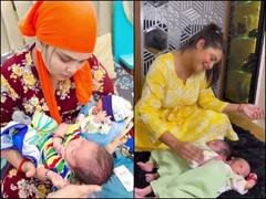 अरमान मलिक की पत्नियों ने अपने बच्चों का कराया फोटोशूट, मैचिंग ड्रेस में क्यूट लगे जैद-अयान