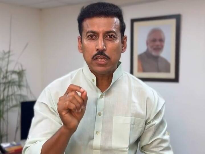 Rajyavardhan Rathore Says Rajasthan is being looted by Ashok Gehlot Congress Government Watch: राज्यवर्धन राठौड़ का कांग्रेस पर वार- 'अपने फायदे के लिए राजस्थान को ATM की तरह...'