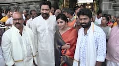 Ugram Team In Tirumala Darshan: తిరుమల శ్రీవారిని దర్శించుకున్న ఉగ్రం బృందం