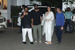 Ahead Of Trailer Launch, Adipurush Team Spotted At Mumbai Airport - See Pics