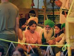 Farmers Break Through Delhi Police Barricades To Join Wrestlers' Protest At Jantar Mantar. In Pics