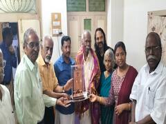 தஞ்சாவூரில் தமிழறிஞர் தட்சிணாமூர்த்திக்கு சாகித்திய அகாடமியின் பாஷா சம்மான் விருது