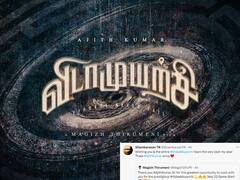 Vidamuyarchi Update : ‘எங்கள் ஆட்டம் தொடங்கபோது..’ ட்வீட் செய்த மகிழ் திருமேனிக்கு ஸ்வீட் வாழ்த்து சொன்ன சிம்பு!