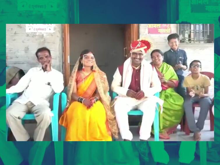 Kolhapur fashion designer Gayatri tied the knot with a farmer youth Kolhapur News:  मी शेतकरी राजाची राणी झाले! फॅशन डिझायनर गायत्रीने शेतकरी तरुणाशी बांधली आयुष्याची 'गाठ'