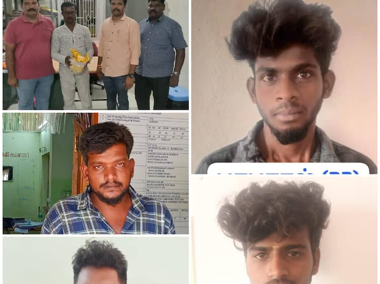 Police seized 4 kg of ganja and ganja chocolates in Coimbatore Crime : கோவையில் தொடரும் கஞ்சா வேட்டை..  4 கிலோ கஞ்சா மற்றும் கஞ்சா சாக்லேட்டுகள் பறிமுதல்.. 5 பேர் கைது