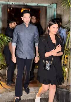 Parineeti-Raghav Pics: ਪਰਿਣੀਤੀ ਚੋਪੜਾ-ਰਾਘਵ ਚੱਡਾ ਫਿਰ ਹੋਏ ਇਕੱਠੇ, ਡਿਨਰ ਡੇਟ 'ਤੇ ਦੇਖੋ ਜੋੜੀ ਦੀਆਂ ਤਸਵੀਰਾਂ