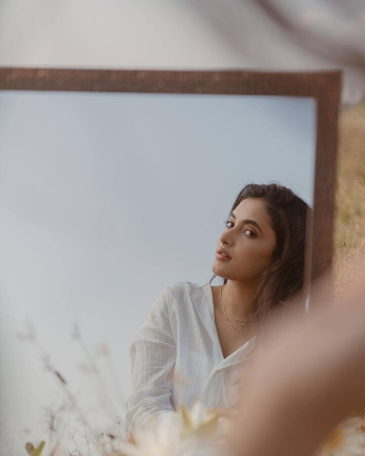 అద్దంలో అందాల బొమ్మ - ప్రియాంక మోహన్