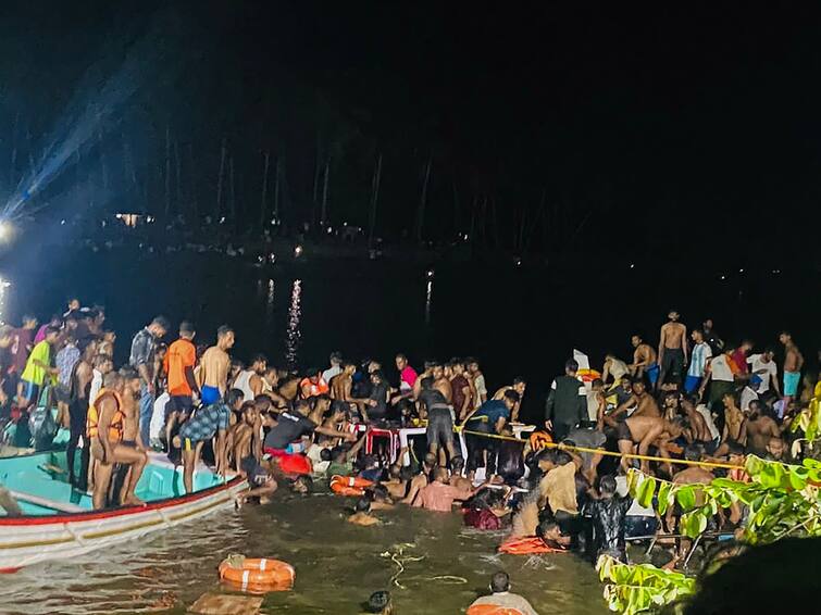 kerala boat tragedy 22 dead in house boat sinks in backwater of kerala tanur boat accident rescue operation underway detail marathi news Kerala Boat Tragedy :  केरळमधील दुर्घटनेमध्ये 22 जणांचा मृत्यू, नक्की काय घडलं?