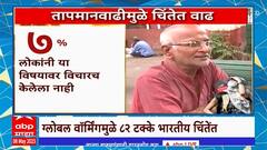 Temperature Rise Special Report : वृक्षतोडीमुळे तापमान वाढीचं संकट, चिंतेत वाढ