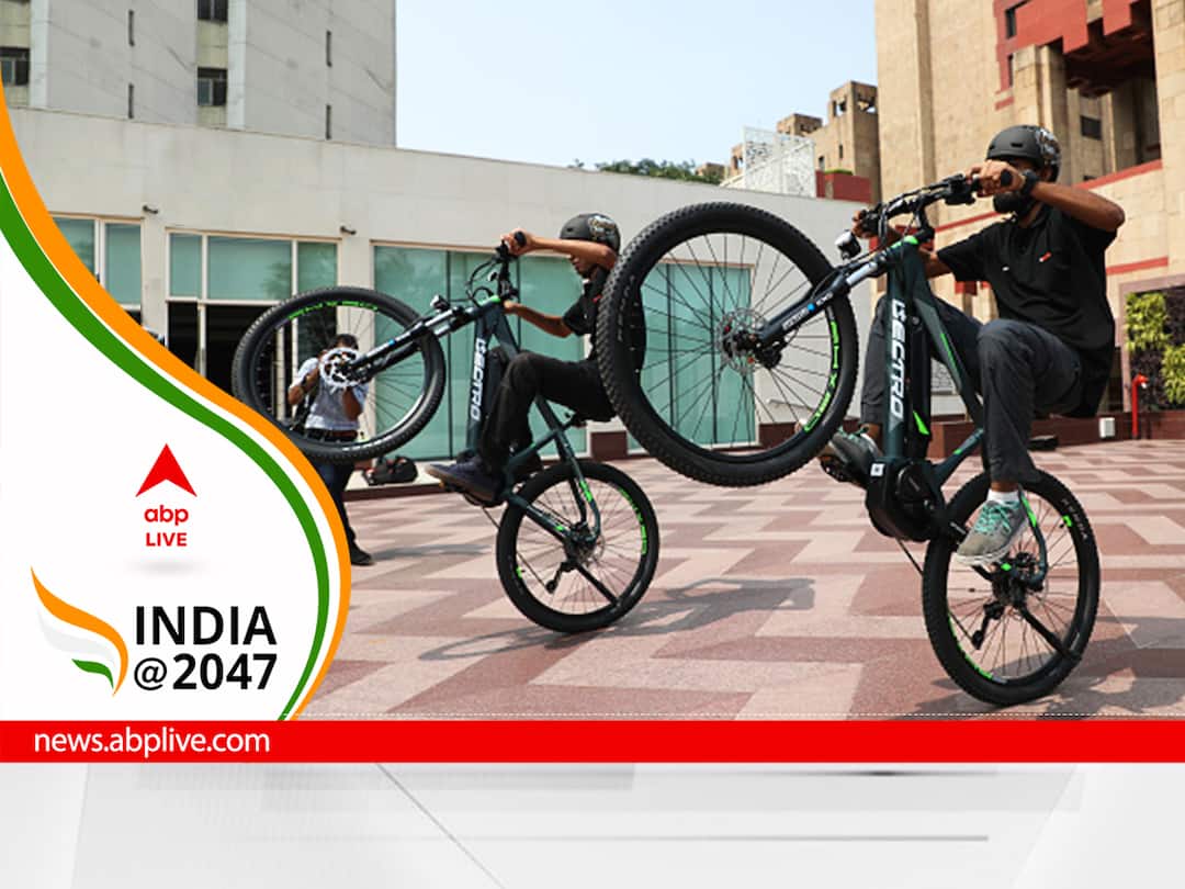 ‘E-Cycles Are The Future’: How Cycle Industry Is Investing Big On Eco-Friendly Commute With Tech Innovation E-Cycles Are The Future: Cycle Industry Investing Big On Eco-Friendly Commute With Tech Innovation Climate Change Global Climate Crisis India At 2047 ABP Live Exclusive ‘E-Cycles Are The Future’: How Cycle Industry Is Investing Big On Eco-Friendly Commute With Tech Innovation