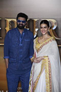 Kriti Sanon Goes Traditional For Adipurush Trailer Launch And Screening - See Pics