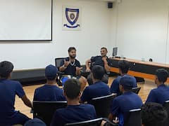 Rishabh Pant Interacts With U-16 Cricketers At NCA