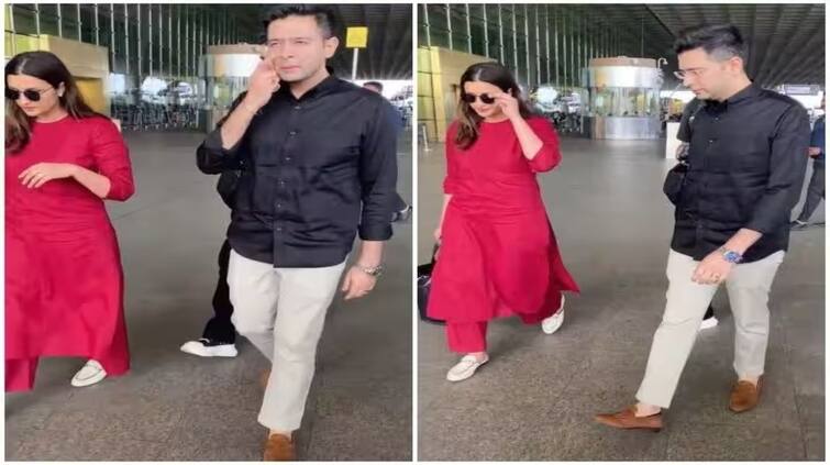 parineeti-chopra-raghav-chadha-spotted-airport-for-left-for-delhi-together-amid-engagement-rumours Parineeti Chopra: ਪਰਿਣੀਤੀ ਚੋਪੜਾ-ਰਾਘਵ ਚੱਢਾ ਇਕੱਠੇ ਦਿੱਲੀ ਲਈ ਹੋਏ ਰਵਾਨਾ, ਕੀ ਜਲਦ ਕਰਨਗੇ ਮੰਗਣੀ?