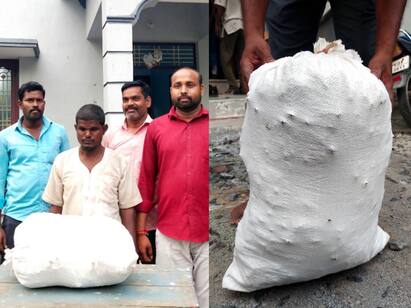 Kulfi is an ice dealer who smuggled ganja in the train villupuram TNN உ.பி.யில் இருந்து 10 ஆண்டாக ரயிலில் கஞ்சா கடத்திய குல்பி ஐஸ் வியாபாரி - சிக்கியது எப்படி..?