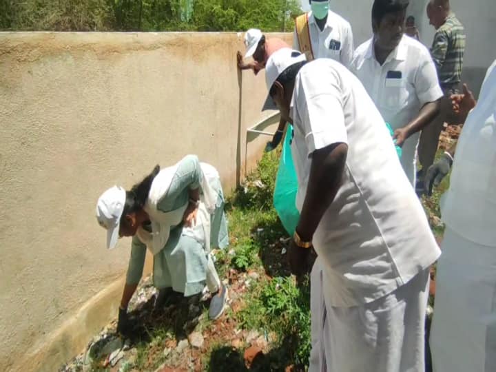 கையில் கிளவுஸ், கண்ணில் பட்ட குப்பை எல்லாம் கிளோஸ்.. அசத்திய காஞ்சி மாவட்ட ஆட்சியர் ஆர்த்தி