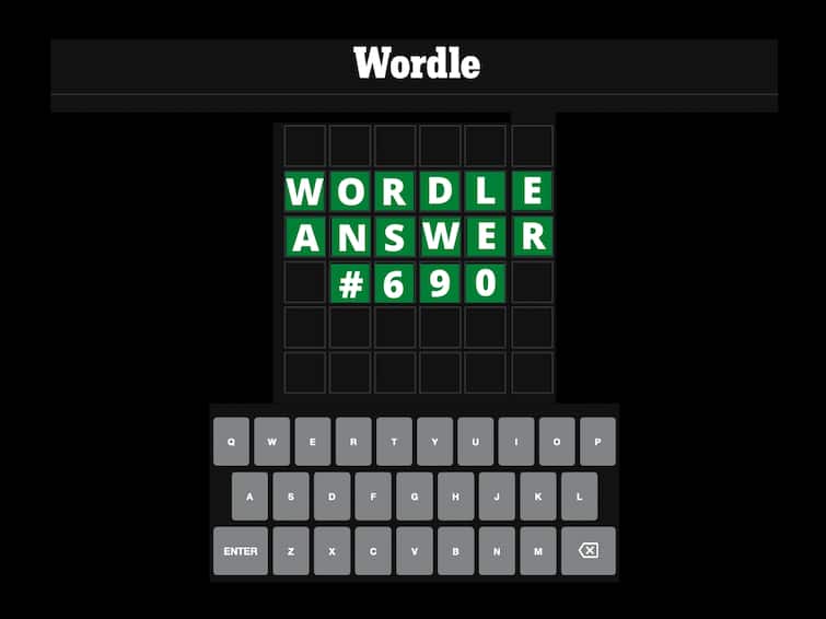 Wordle 690 Answer Today May 10 Wordle Solution Puzzle Hints