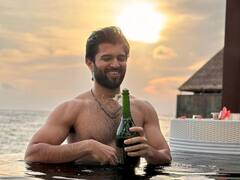 Vijay Deverakonda : ‘பனிக்கூழ் இவன் பார்க்கும் பார்வையோ..’ ஊருக்கே ஐஸ் வைக்கும் விஜய் தேவரகொண்டா!