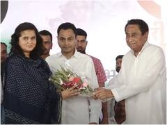 एमपी: बीजेपी की 'बेटी बचाओ-बेटी पढ़ाओ' की ब्रांड एंबेसडर मेघा परमार ने थामा कांग्रेस का दामन