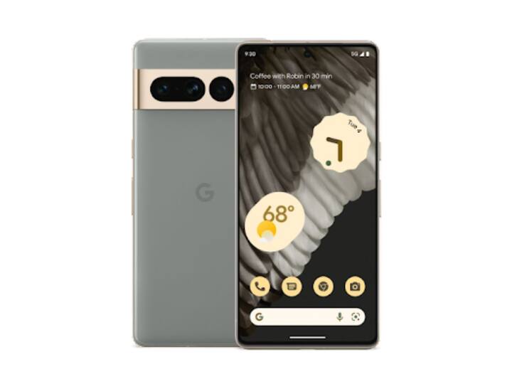 Google Pixel 7 Pro (Price: Rs 79,999) has three cameras on the back and a unique metallic design. Google's computational photography expertise and Tensor G2 chip deliver amazing photos, even at 20x zoom. The phone has a 6.7-inch QHD+ display, 120 Hz refresh rate, and runs stock Android with assured updates. [Image Credit: Google]