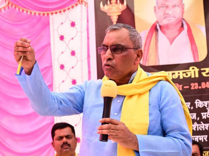 Om Prakash Rajbhar expressed this fear says If you want to kill someone say Jai Shri Ram UP Politics: 'किसी की हत्या करना हो तो जय श्री राम बोले दो', ओम प्रकाश राजभर ने जताया ये डर