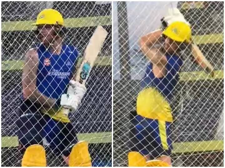 CSK vs DC, Ben Stokes: ben stokes recover, good news for chennai super kings before match against delhi capitals CSK vs DC Video: ચેન્નાઇમાં આજે મેચ વિનર ખેલાડીની થશે વાપસી, નેટમાં છગ્ગા-ચોગ્ગા ફટકારતો દેખાયો, દિલ્હીના બૉલરોની કરશે ધુલાઇ