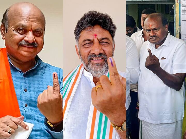 Karnataka Elections Voting Ends, EVMs Locked All Eyes On May 13 Here Is A Campaign Recap BJP Congress JDS Karnataka Polls: Voting Ends, EVMs Locked And All Eyes On May 13. Here Is A Campaign Recap