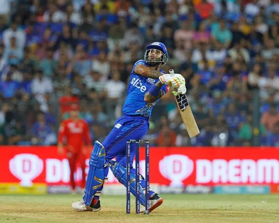 Surya Kumar Yadav Batting vs RCB | సూర్యకుమార్ యాదవ్ ఇది పేరు కాదు.. Its A బ్రాండ్ | IPL 2023 | ABP