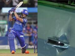 नेहल वढेरा ने मारा ऐसा शॉट कि मैदान पर खड़ी कार में पड़ गया डेंट, देखिए वीडियो