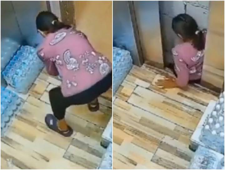 खुद की गलती से लिफ्ट में बंद हुई महिला और जब लिफ्ट बीच में रुकी तो गेट खोलकर कूदने लगी! Woman locked in lift by her own fault did dangerous job again खुद की गलती से लिफ्ट में बंद हुई महिला और जब लिफ्ट बीच में रुकी तो गेट खोलकर कूदने लगी!