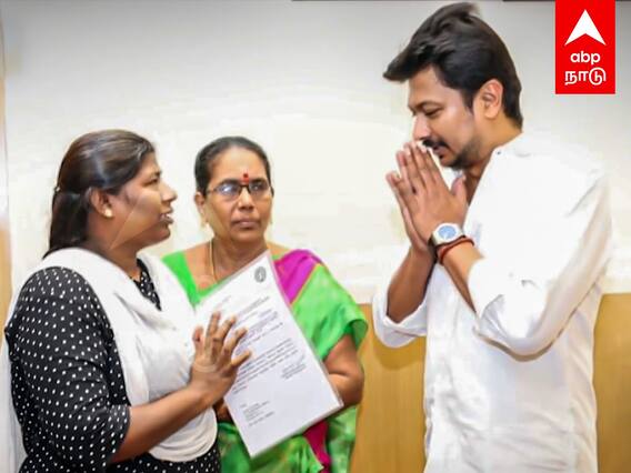 Udhayanidhi Stalin : முதல்வன் பட பாணியில் ஆணையிட்ட உதயநிதி..!மாற்றுத்திறனாளிக்கு பணி ஆணை