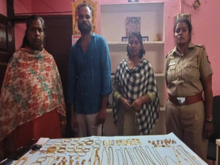 chennai ashok nagar Two persons, including a nurse, held for stealing over 207 sovereigns of gold jewellery TNN Crime: சென்னையில் நீதிபதி வீட்டில்  207 சவரன் நகை கொள்ளை - ஆண் நண்பருடன் சிக்கிய நர்ஸ்