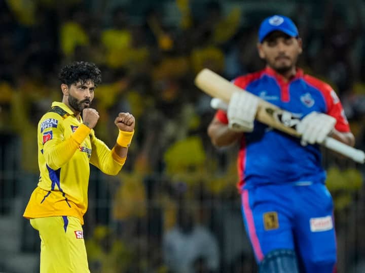 CSK vs DC: चेन्नई सुपर किंग्स की जीत में 'प्लेयर ऑफ द मैच' रहे जडेजा, बताया चेपॉक में जीत का मंत्र! Chennai Super Kings Delhi Capitals CSK vs DC Player Of The Match Ravindra Jadeja IPL 2023 CSK vs DC: चेन्नई सुपर किंग्स की जीत में 'प्लेयर ऑफ द मैच' रहे जडेजा, बताया चेपॉक में जीत का मंत्र!