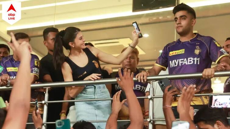 IPL 2023: Jacqueline Fernandez came to support KKR Eden Gardens know details KKR in IPL: কেকেআর-রাজস্থান ম্যাচ দেখতে ইডেনে হাজির বলিউড সুন্দরী