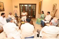 Photo : भाजपविरोधात मोट बांधण्याचं काम जोरात, नितीश कुमारांनी घेतली शरद पवारांची भेट