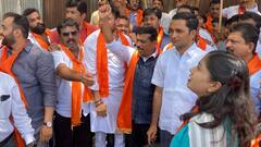 Maharashtra Political Crisis : सरकार बचावलं अन् भाजप-शिवसेनेच्या कार्यकर्त्यांचा एकच जल्लोष