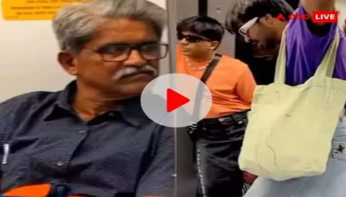 Delhi Metro Video boys Came in Skirt Entered in delhi Metro Passangers Reacted Watch Video Viral Video : ਦਿੱਲੀ ਮੈਟਰੋ 'ਚ ਸਕਰਟ ਪਹਿਨ ਕੇ ਚੜ੍ਹੇ 2 ਲੜਕੇ, ਸਭ ਦੇ ਸਾਹਮਣੇ ਕੀਤੀ ਅਜਿਹੀ ਹਰਕਤ