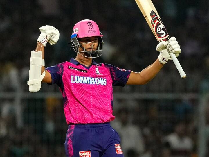 Yashasvi Jaiswal History Records Stats Fastest 50 IPL History Jaiswal Profile IPL 2023 KKR vs RR Yashasvi Jaiswal: યશસ્વી જયસ્વાલે IPL ઈતિહાસની સૌથી ઝડપી ફિફ્ટી ફટકારી, રાહુલ-કમિન્સને છોડ્યા પાછળ