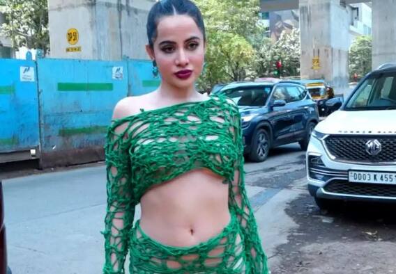 Uorfi Javed के इस Top को देखकर आपको पुलिस की याद आएगी, ये क्या पहन लिया Urfi ? | ENT LIVE