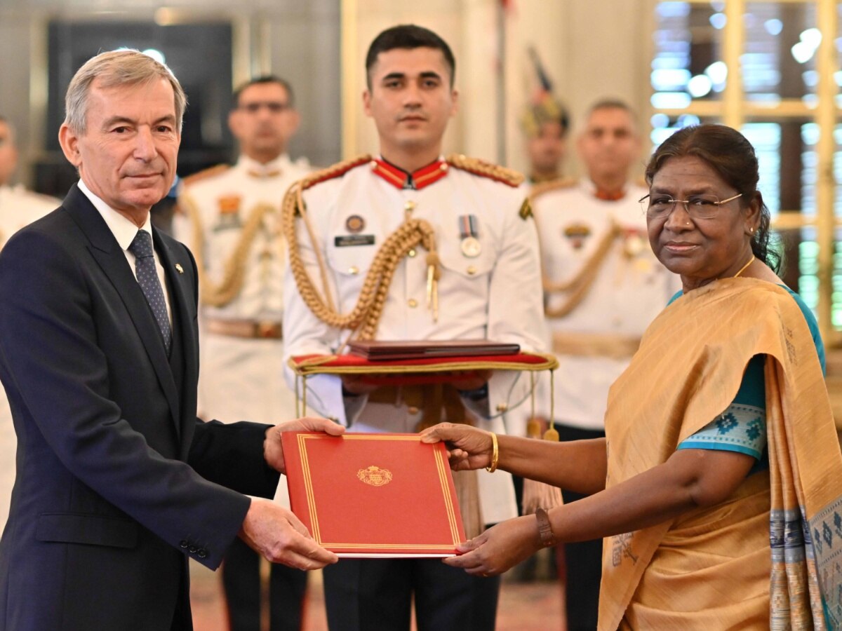 Envoys Of US, Qatar And Monaco Present Credentials To President Droupadi Murmu