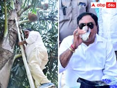 చెట్టెక్కి మరీ కల్లు తాగిన మంత్రి ఎర్రబెల్లి - అంత ఉత్సాహం ఎందుకు వచ్చిందంటే ?