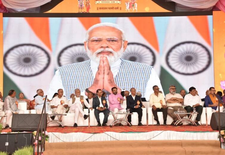 PM Modi addressed the shatabdi mahotsav of Kutch Kadva Patidar Samaj Kutch: કચ્છ કડવા પાટીદાર સમાજના શતાબ્દી મહોત્સવમાં પીએમ મોદીએ કર્યું સંબોધન, કહ્યું- કચ્છ સમગ્ર દેશનું ગૌરવ